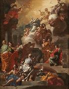 Francesco Solimena LAssomption et le Couronnement de la Vierge painting